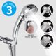 thumbnail image 2 of KAIYING High Pressure Handheld Shower Head with ON/OFF Pause, 2 of 3