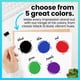 thumbnail image 4 of Tinta de recarga para sellos ExcelMark Premium, 60 ml, a base de agua, color rojo, 4 of 6