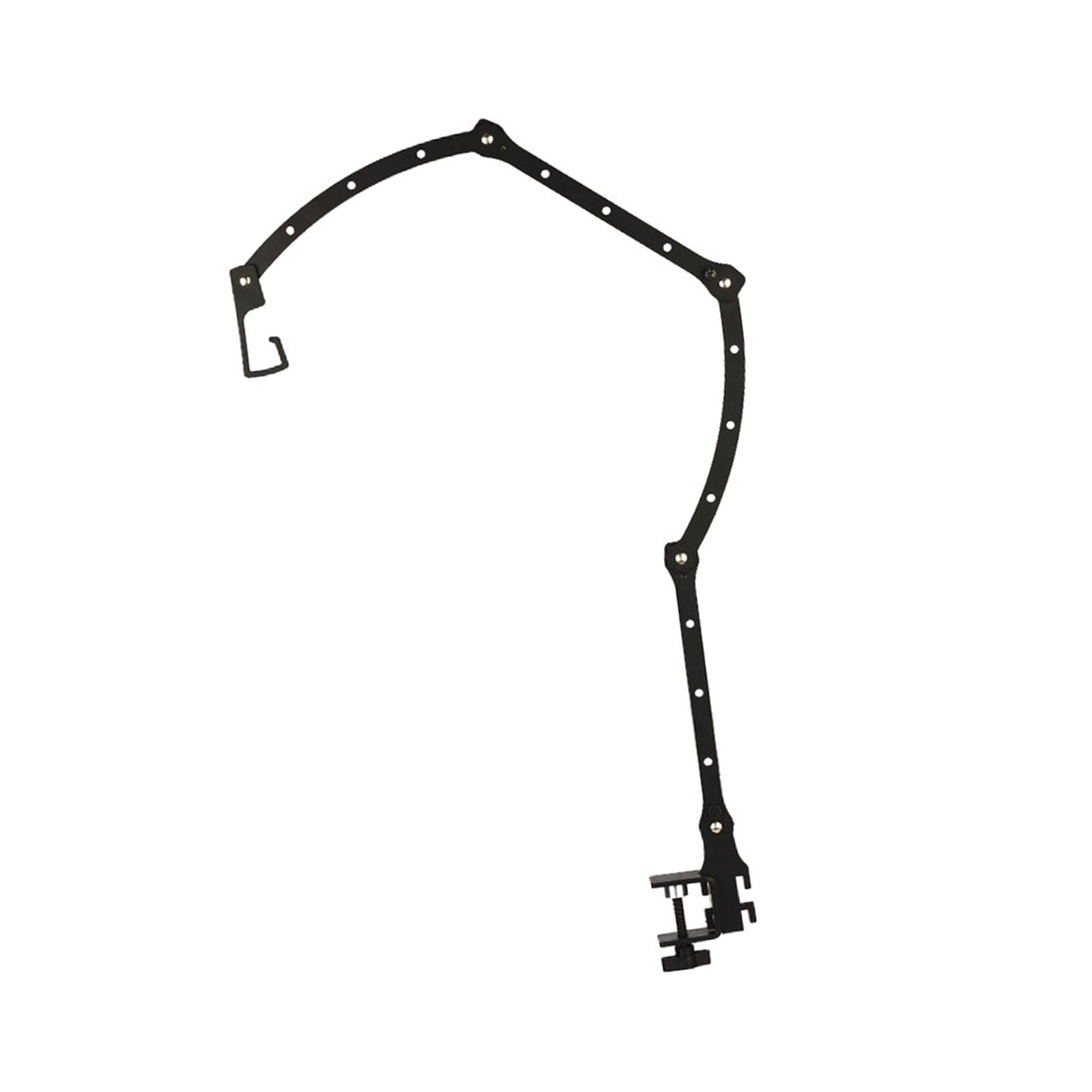 Ioensy - Soporte De Lámpara, Poste De Soporte De Linterna Ligero Plegable Para Barbacoa De Viaje Al Aire Libre