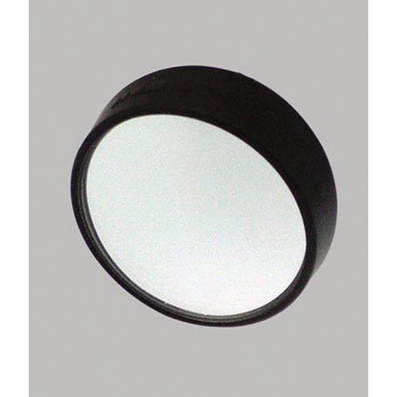 Espejo de punto ciego, accesorios personalizados, color negro, 1 paquete