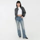thumbnail image 4 of Chaqueta Mujer Bomber Ecocuero Lavada Gris Corona, 4 of 5