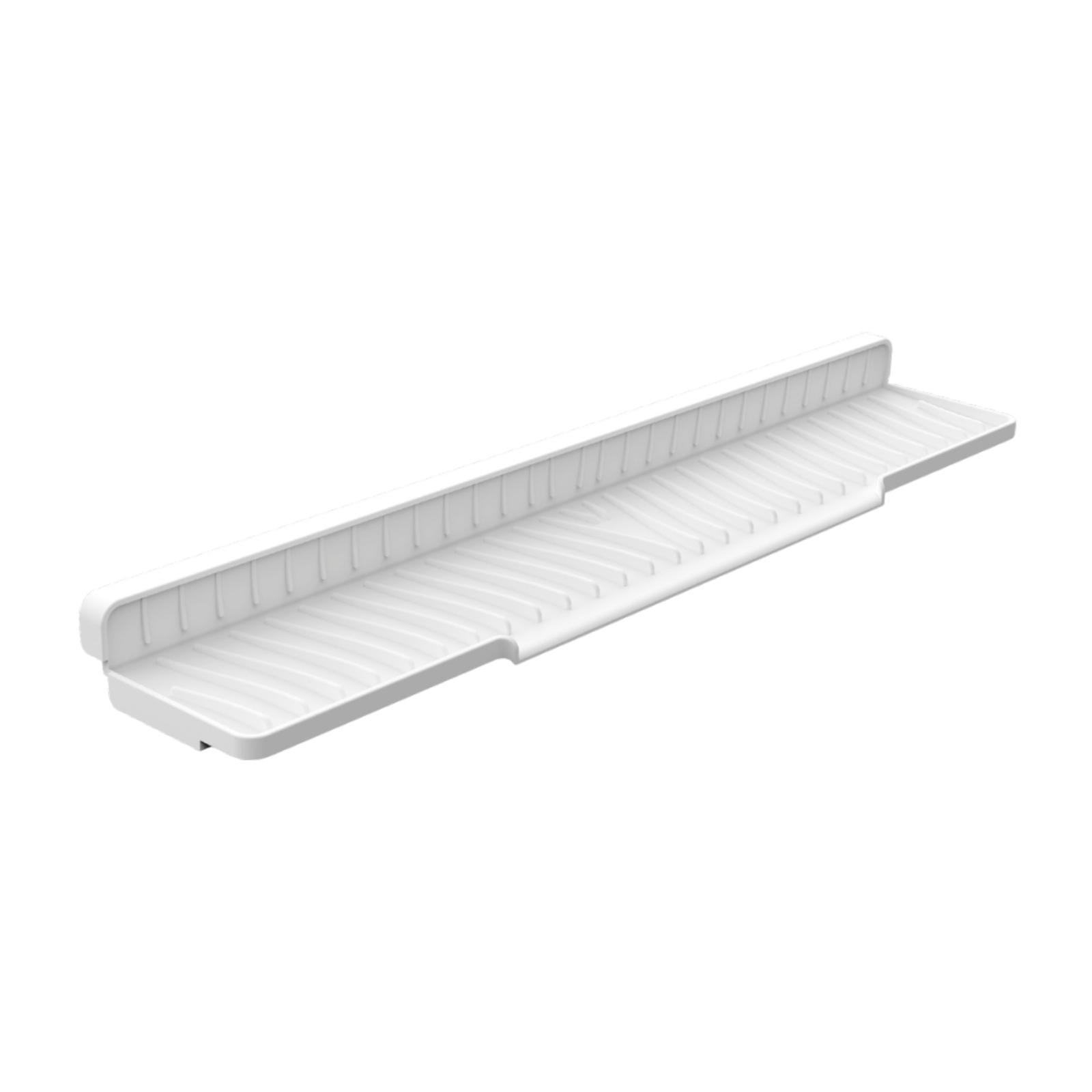 Bothyi - Alfombrilla Para Grifo De Cocina, Lavable, Antideslizante, Color Blanco
