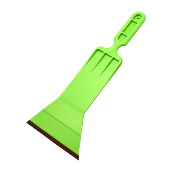 Herramienta de limpieza para láminas de ventanas, escobilla de goma tipo bulldozer, práctica paleta de mango largo para aplicar película en la parte d