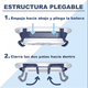 thumbnail image 3 of Tina bebé bañera plegable con malla reforzada, rosado, 3 of 3