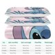 thumbnail image 2 of Stitch Bedding Duvet Cover Anime Bedding Sets 3D Printed Lightweight 3 Pieces Comforter Cover Sets, 2 of 5