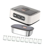 Bothyi - Yogurtera Eléctrica Casera, Máquina De Yogur Automática Para El Hogar Con Taza