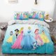 thumbnail image 1 of Cartoon Princess Series Duvet Cover 3 Piece Bed Set Room Personality Bedding Decor for Teens Kids, 1 of 5