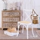 thumbnail image 4 of Pack de 4 Sillas Crossback Madera Rattan - Blancas, 4 of 4