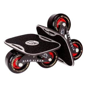 Ioensy - Rodillo Portátil Profesional Para Derrape En Carretera, Placa De Patines Para Niños, Niñas Y Adolescentes, Rueda De Placa De Aluminio