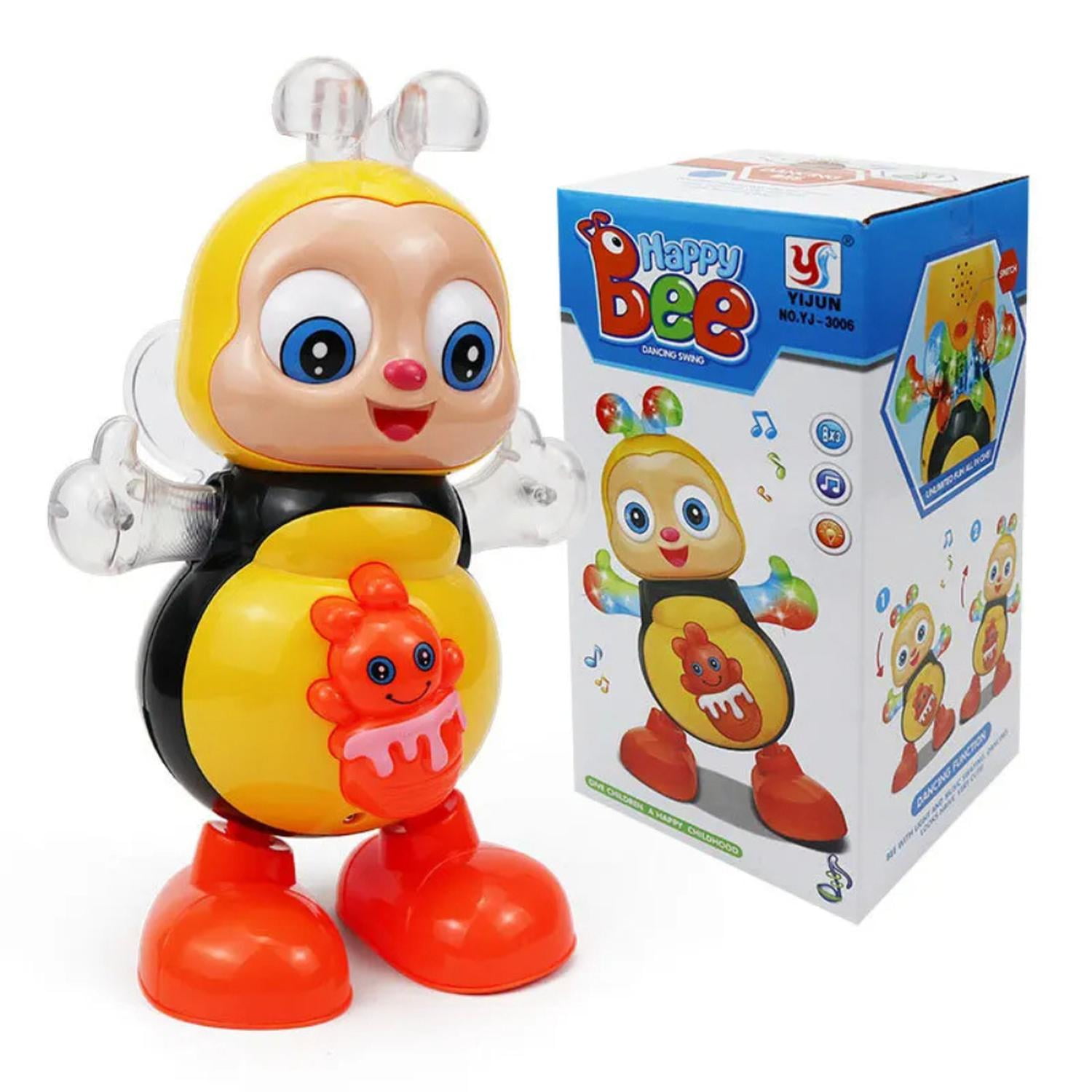 Fliperex - Juguete Abeja Bailarin Interactivo Musical Con Luces