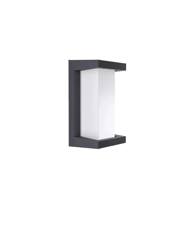 Genérico - Aplique Frío Moderno Ip65 Impermeable Exterior Color Negro