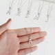thumbnail image 3 of Collar S925 Sterling Silver Letra Inicial Mujer Con Caja De Regalo, 3 of 3