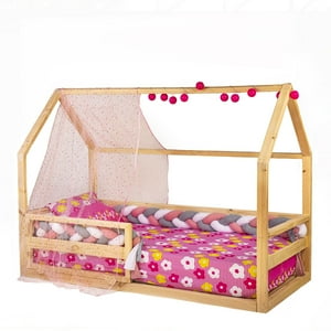 Mpa Decohogar - Cama Para Niños Base Cama Casita Bh Infantil - Transición