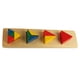 thumbnail image 4 of Geometría Triángulo Forma Bloque Rompecabezas Tablero Educativo Forma Geométrica Juguetes, 4 of 5