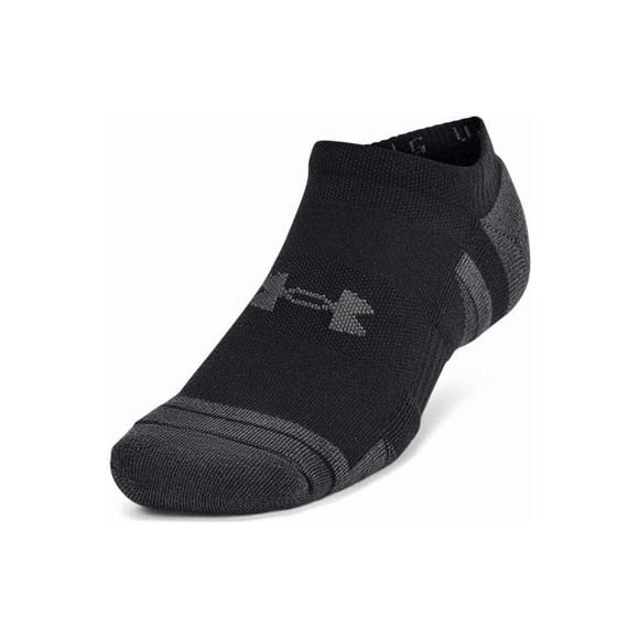 Calcetines Ua Perf Tech Unisex Negros 6 Unidades Talla Lg