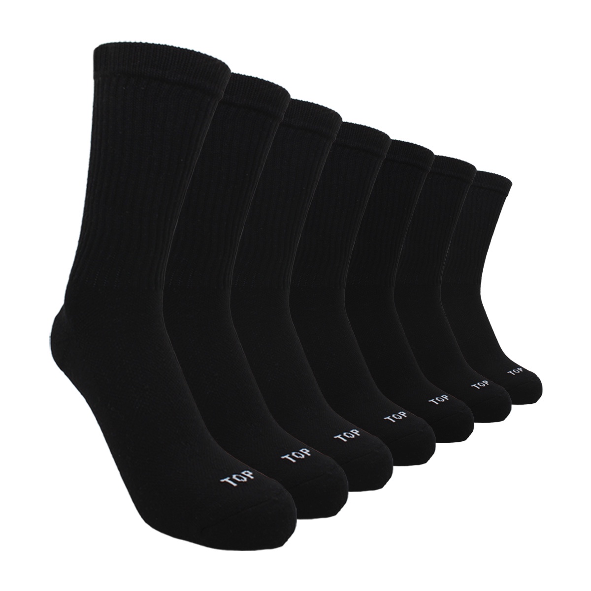 Top - Calcetines Deportivos Largos Pack 7 C2
