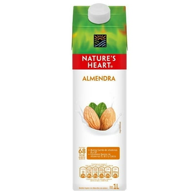 Bebida Vegetal De Almendras Y Coco Sin Azúcar 1 L Nature'S Heart