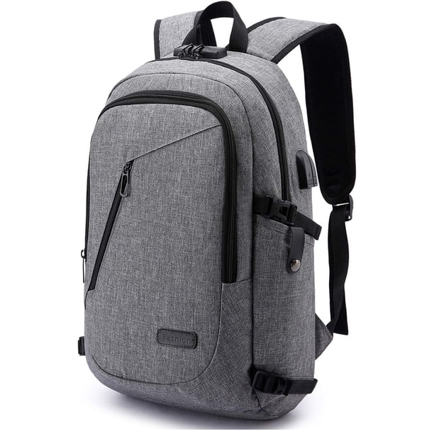 Secure Your Laptop with Our Anti-Theft Backpack - Slim, Durable, and Waterproof with USB Charging Port for Business Travel, College, and School - Fits 16 Inch Laptop