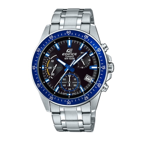 Reloj Edifice Efv-540D-1A2Vudf Acero Hombre Plateado Plateado