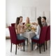 thumbnail image 4 of Juego De 6 Fundas Para Sillas De Comedor Ajustables Texturizadas, 4 of 6