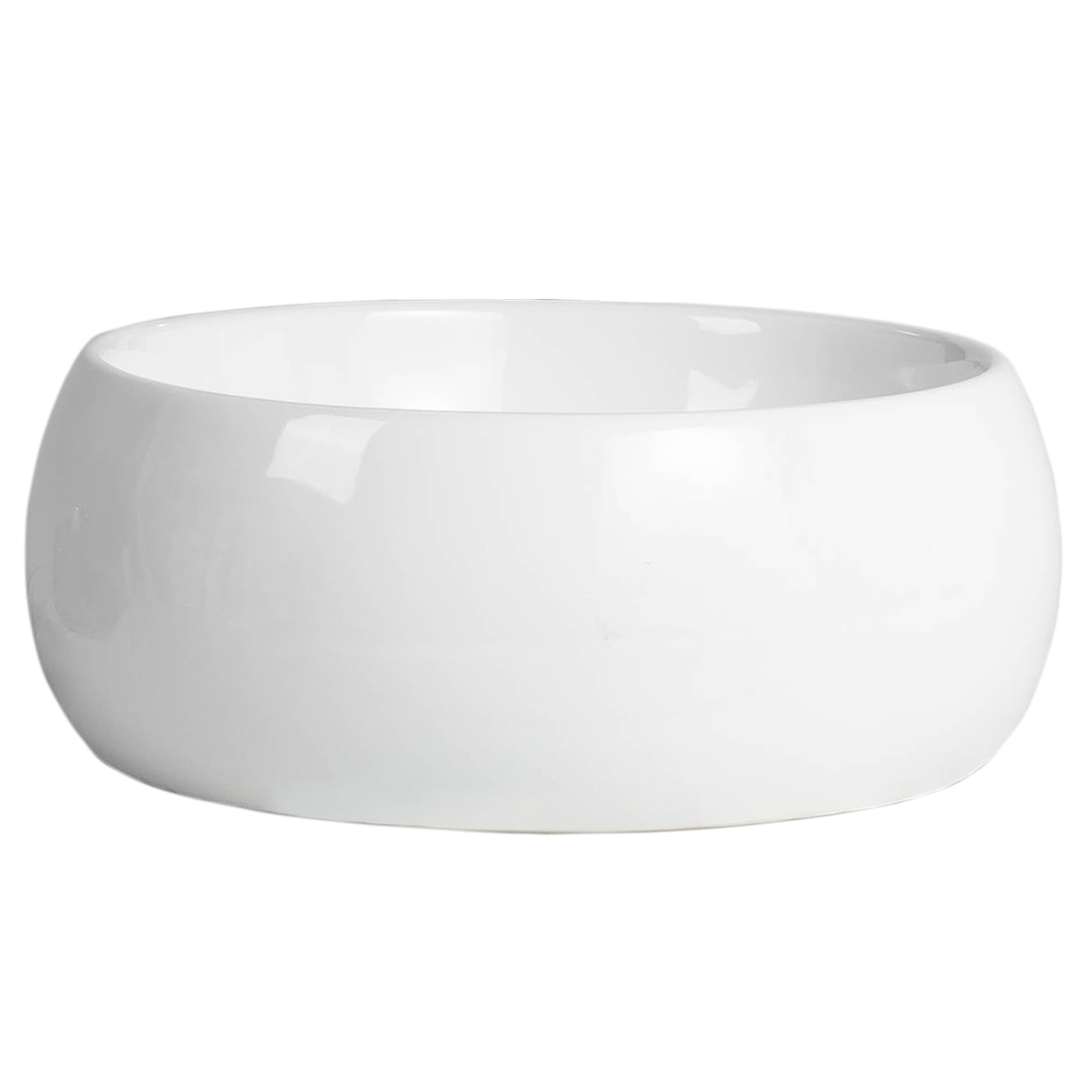 Domsa - Lavamanos Sobreponer Redondo Blanco 40x40x15,5 Cm