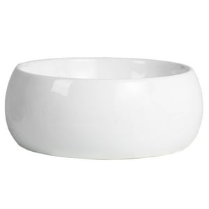 Domsa - Lavamanos Sobreponer Redondo Blanco 40X40X15,5 Cm