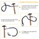 thumbnail image 3 of Cinturón Retráctil para Herramientas TONGMAO Pack de 3 - 90‑165 cm - 8 kg - Negro, 3 of 7