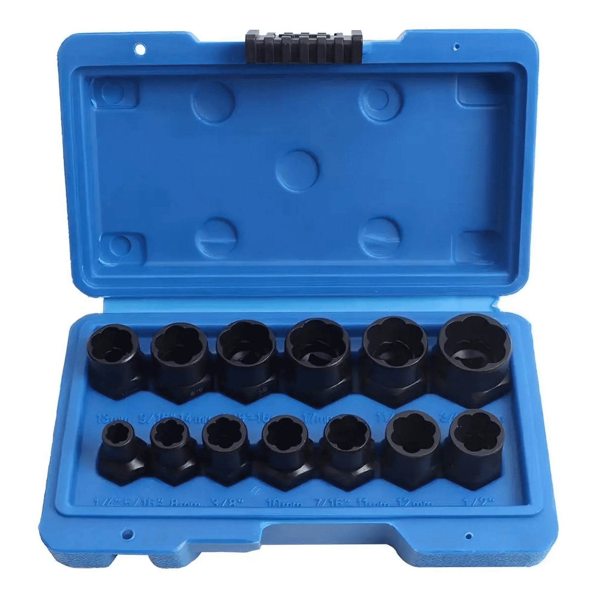 Genérico - Set Dados Extractores Pernos Y Tuercas Rodadas 9 A 19mm