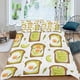 thumbnail image 2 of Pan Tostado Conjunto de sábanas temático, trío de piezas, cómodo y amigable con la piel, diseño único, regalo de decoración para el hogar para familiares, amigos y fans, 90 cm * 190 cm, 2 of 6