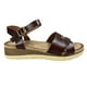 thumbnail image 1 of Sandalia Plataforma Mujer con Hebilla TGH08 Chocolate, 1 of 5