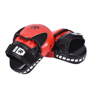 Ioensy - Boxing Pads Fitness Curved Focus Punching Mitts Para Muay Thai Women Coaching Red