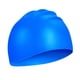 thumbnail image 4 of Gorros De Natación Sombrero De Natación De Silicona Duradero Impermeable Cabello Largo Unisex Azul, 4 of 5
