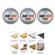 thumbnail image 5 of Hoja de sierra Luckyway 7,25" paquete de 3 TCT 24T-40T-60T para madera, 5 of 9