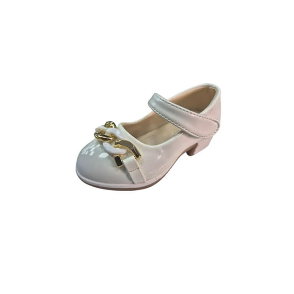 Zapato Charol Niña Blanco