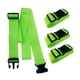 thumbnail image 1 of 4 Uds Correas De Equipaje Vinculante Ajustable Sostiene La Maleta Juntos Cinturones De Equipaje Verde, 1 of 5