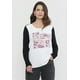 thumbnail image 1 of Polera Mujer Fabric Mix Negro Corona, 1 of 5