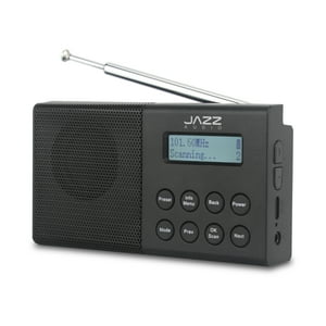 Jazz Audio - Mini Radio Digital Portatil Recargable Digradio