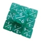 thumbnail image 3 of 10 Piezas De Dados De Contador, Accesorios Para Juegos De Cartas, Contadores De Suma Y Resta, Color Verde, 3 of 5