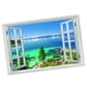 thumbnail image 3 of Ventana 3D Vista del paisaje Pegatinas de pared Arte de vinilo Calcomanía mural Decoración de la habitación L, 3 of 5