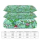 thumbnail image 2 of Bulb_asaur Print Bedding Set Pattern Duvet Cove Set 3 Pieces 1 Quilt Cover And 2 Pillowcases for Women Men Teens, 2 of 5