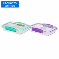 Hermetico Plastico To Go 350Ml, Color Surtido. 1 Un Sistema