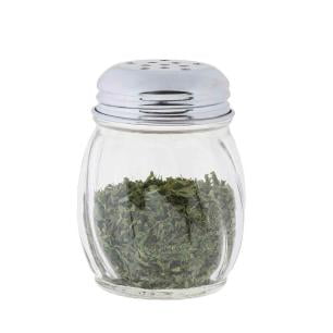 Tablecraft - Frasco Especiero De 170g De Vidrio Con Tapa Perforada