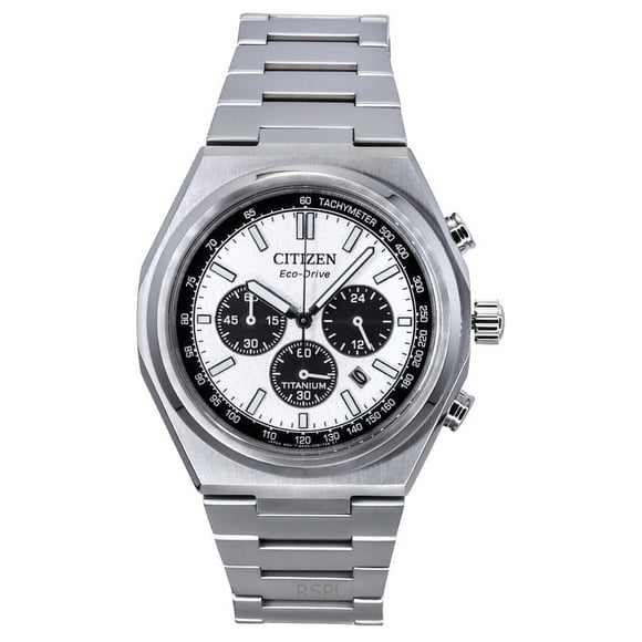 Reloj Digital Citizen Zenshin Chrono Plateado Hombre