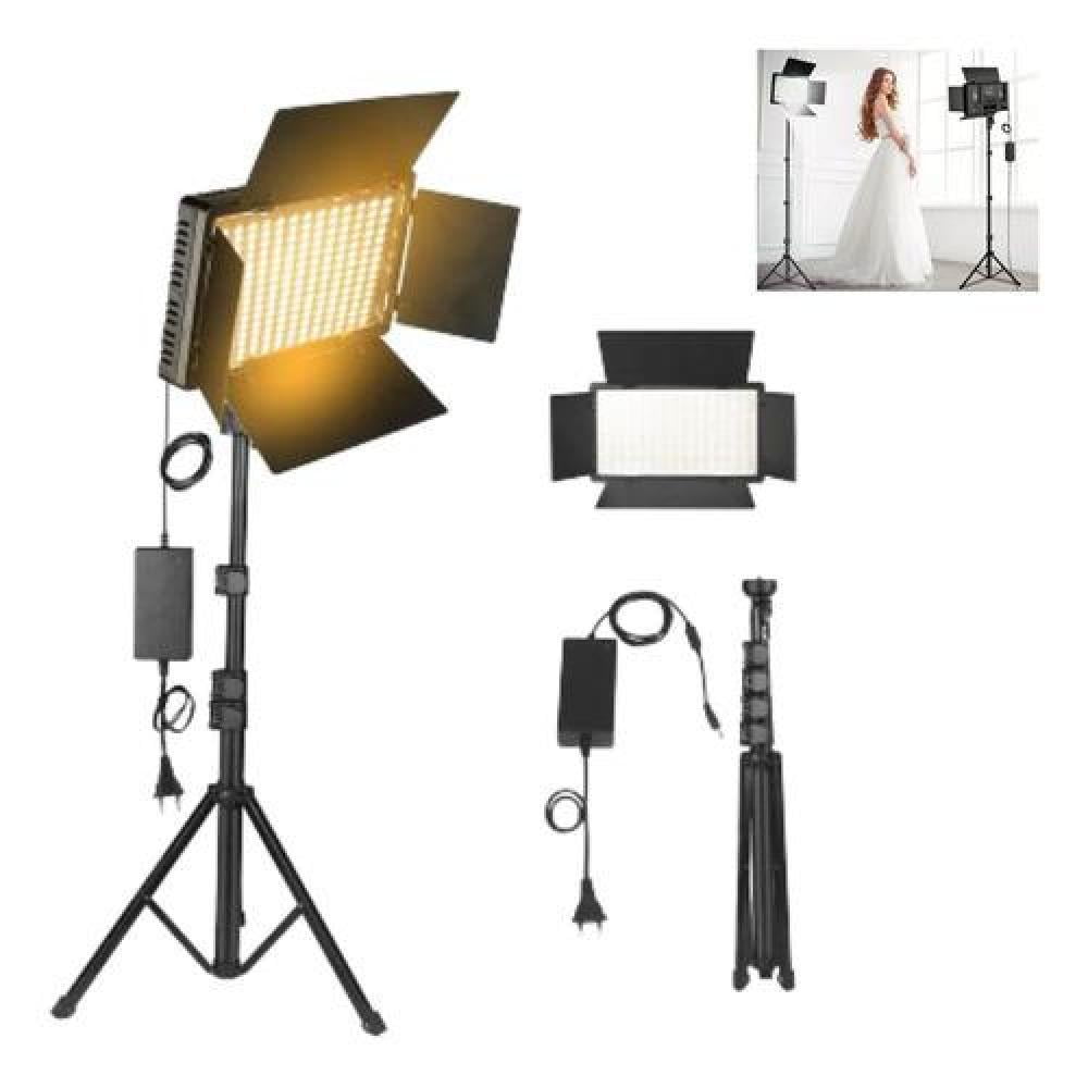 Genérico - Potente Panel Luz Led U800 + 2 Baterias + Tripode Fotografia