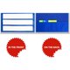 thumbnail image 4 of Organizador de bolsillo SpriteGru azul de 31 cm con 10 tarjetas de borrado en seco, 4 of 6