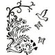 thumbnail image 1 of Decomural Bird & Butterfly Floral WS-18579, 1 of 2
