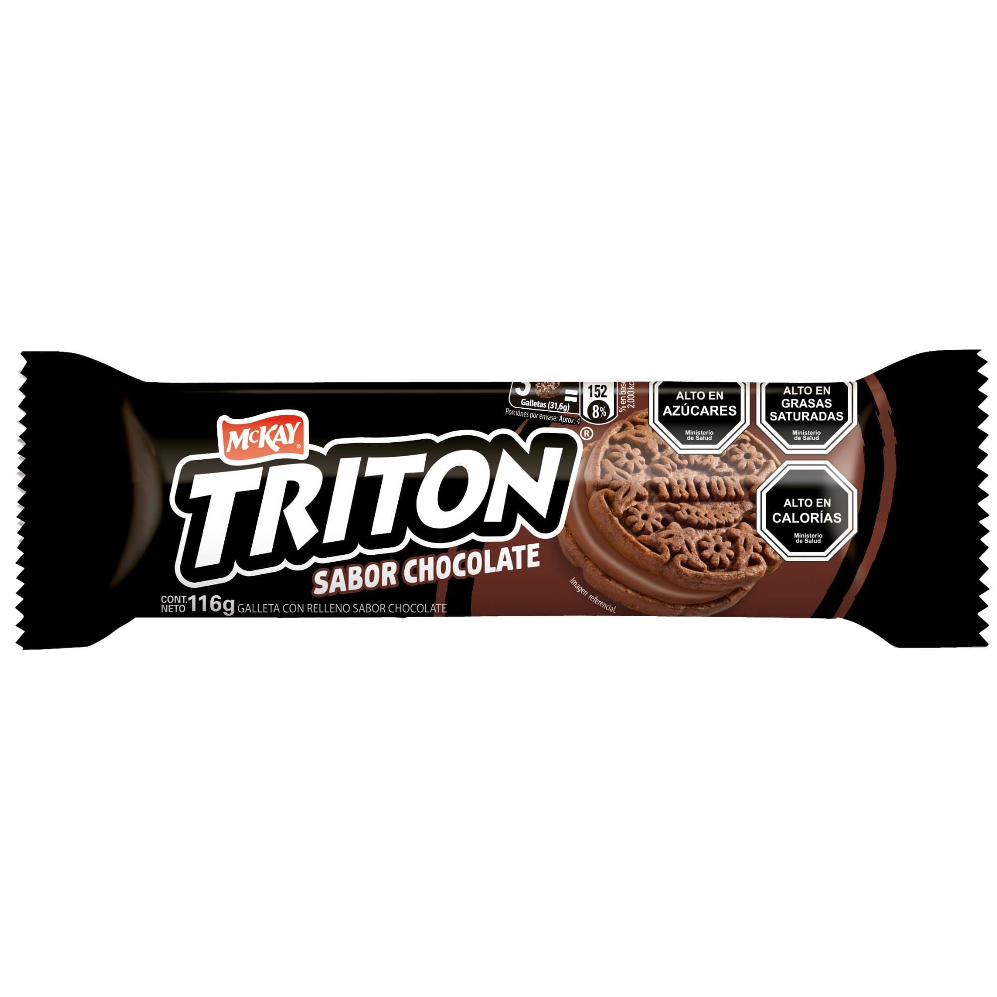 Paquete Galleta Triton Chocolate 116 g McKay