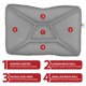 thumbnail image 4 of Almohada Cervical Core Products Tamaño Completo Firme Gris, 4 of 9