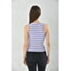 thumbnail image 3 of Polera Musculosa Mujer Morado Rayado Sin Mangas Talla S, 3 of 3