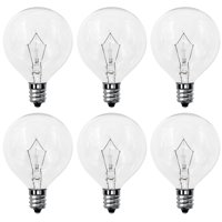 Bombilla Calentadora De Velas Paeorrorl 25W E12 120V Blanco Cálido